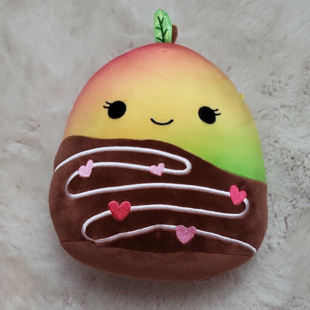 10" Ximena the Mango Dipped in Chocolate Squishmallows Brown Plush